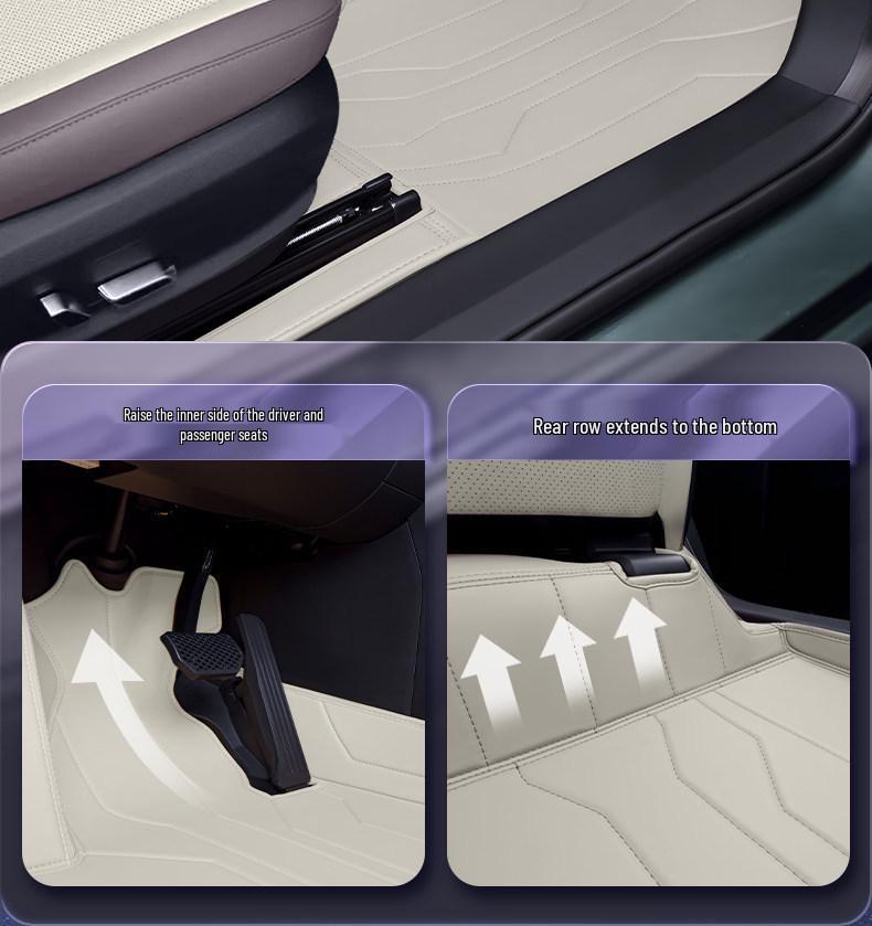 BYD Song PLUS DM-i/EV All-Inclusive Floor Mats for Interior Modification
