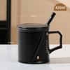 Mug Universal Drinking Water Cup with Lid Spoon Household Water Cup Office Ceramic Cup Breakfast Cup Milk Cup