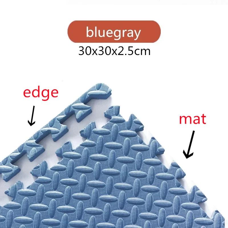 2.5CM Thick 30×30 Solid Color Baby Children's Room Game Mat Carpet Playing Activity Gym Mat Puzzle Environmental Protection Mats