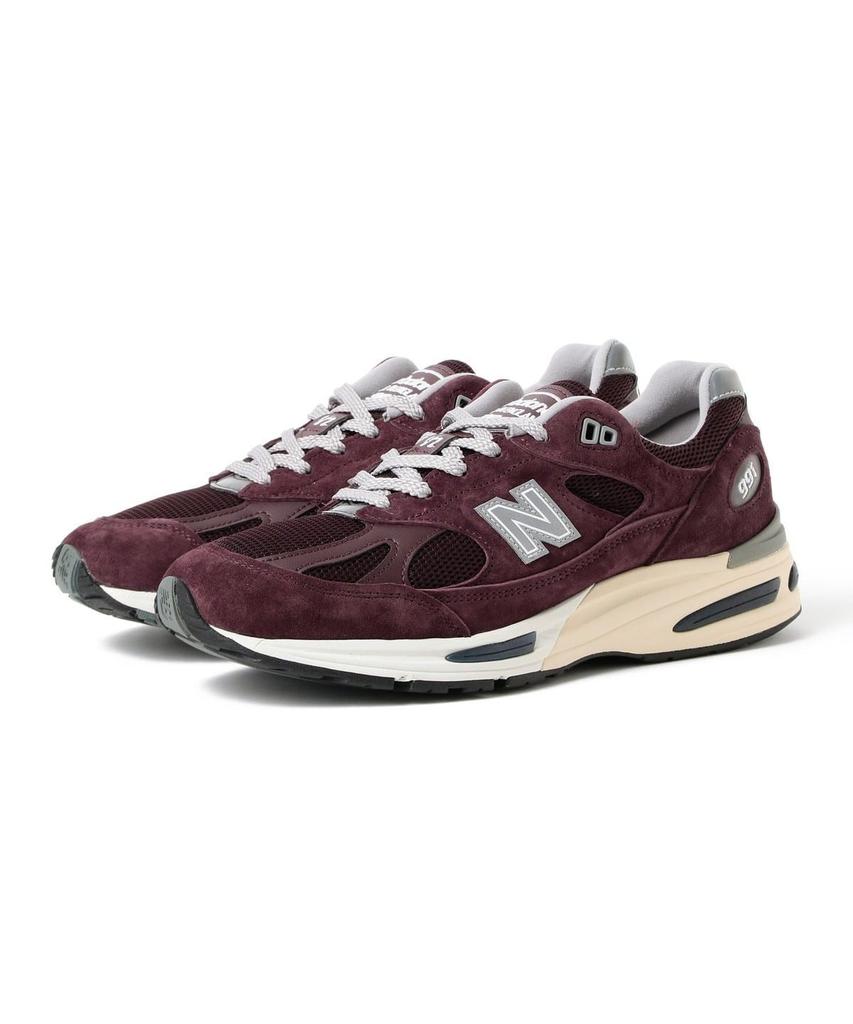 U991AU2 New Balance 991V2 Fremstillet i UK Catawba Grape (Mænds)