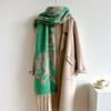 New  Cashmere Scarf Shawl Thicked  Warm Blanket Long Tassels Soft Shawls Neck Wraps Pashmina Scarves Ladies' Luxury Scarf