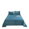 Winter Plush Coral Fleece Bed Sheet and Blanket Three-Piece Set - Thickened, Non-Slip, Perfect for Dorms