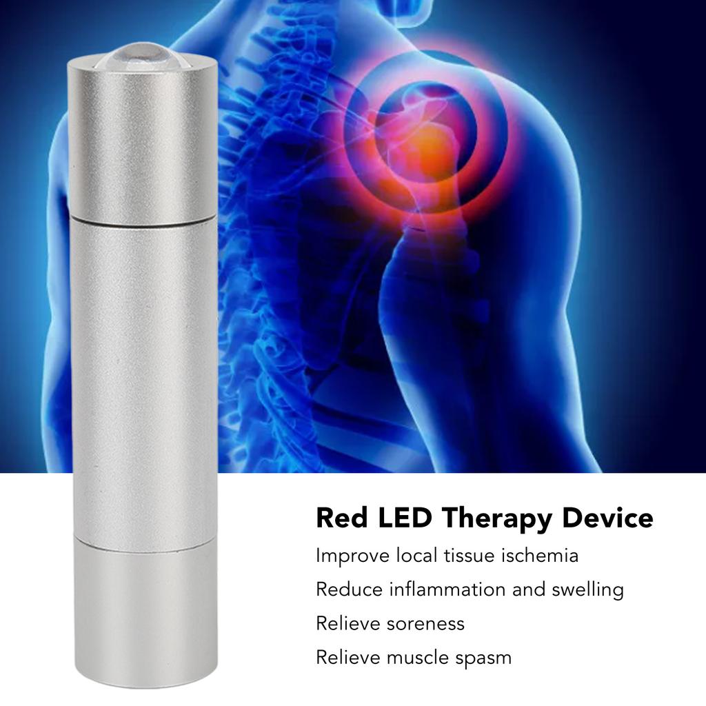 Red LED Therapy Torch Men Women Rechargeable Portable Infrared Therapy Device for Shoulder Neck