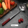 ZISIZ Wok Spatula and Ladle Set