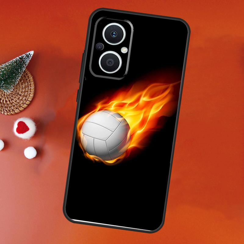 Volleyball Sport Case For OPPO Reno 10 8 7 4 5 6 Lite 2Z 4Z 5Z OPPO Find X5 X6 Pro X2 X3 Lite Neo Back Cover