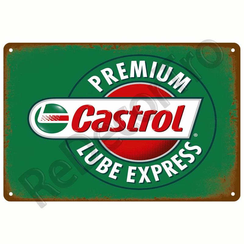 Retro Motor Oil Gas Tire Závodní plechová cedule Plakát Železné pláty Plechová cedule Garáž Bar Hospoda Klub Muž Jeskyně Dekor domova Nástěnná dekorace Umění