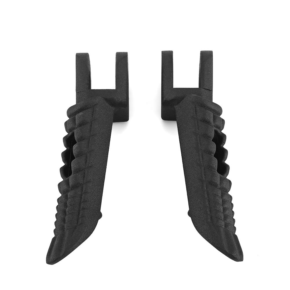 Front Footrests Foot Pegs For Suzuki GSXR600 GSXR750 GSXR1000 Black