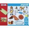 PLAYMOBIL 70676 Set Educatrice et chiens, City life, Pour Enfant, dès 4 ans, 37 pièces