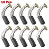 2025 New 10pcs Carbon Brush 4x8x18MM for FR-900 FR-770 FR-1000 Continuous Sealer Carbon Brush Spare Parts Power Tool Accessories