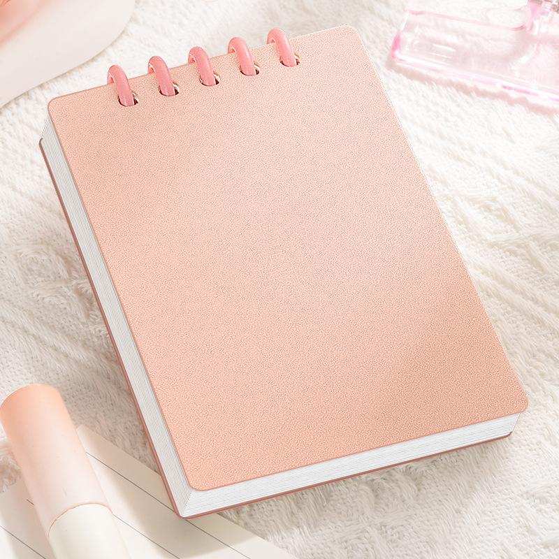 

Карманный блокнот A7 Тактические всепогодные карманные блокноты с разлинованными страницами, блокнот на спирали, мини-блокнот для заметок 1PCS розовый