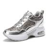 Women's Rhinestone Sequin Platform Sneakers - Stylish, Height-Boosting, Versatile Casual Shoes for Autumn