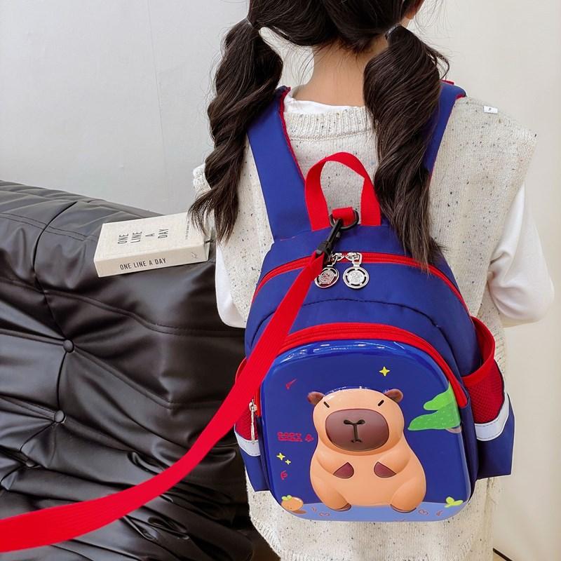 Kindergarten Primary School Students Anti-Lost Schoolbag Cartoon Cute Boys And Girls Backpack Children Backpack Tide