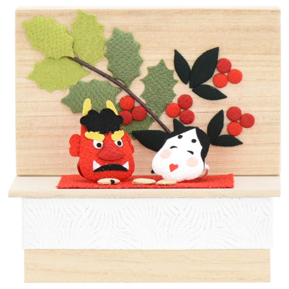 

Буддийский алтарь Хасэгава, Украшение комнаты, Сезонные украшения, Чиримэн, Коробка для сезонных украшений, Сэцубун, Украшения из чиримэна