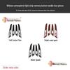 Carbon Fiber Interior Protective Sticker for 12-15 GL/ML300/350/400 with Modified Peach Wood Trim