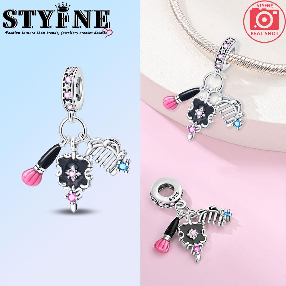 Anniversary Copper Color Breakfast Alarm Clock Beads Exquisite Daily Charms Pendants Fit Original Bracelets Diy Jewelry