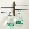 Walnut Swivel Towel Bars Hanger, Bathrobe Towel Rack Holder, Wall Mounted, Rotatable Bathroom Accessories