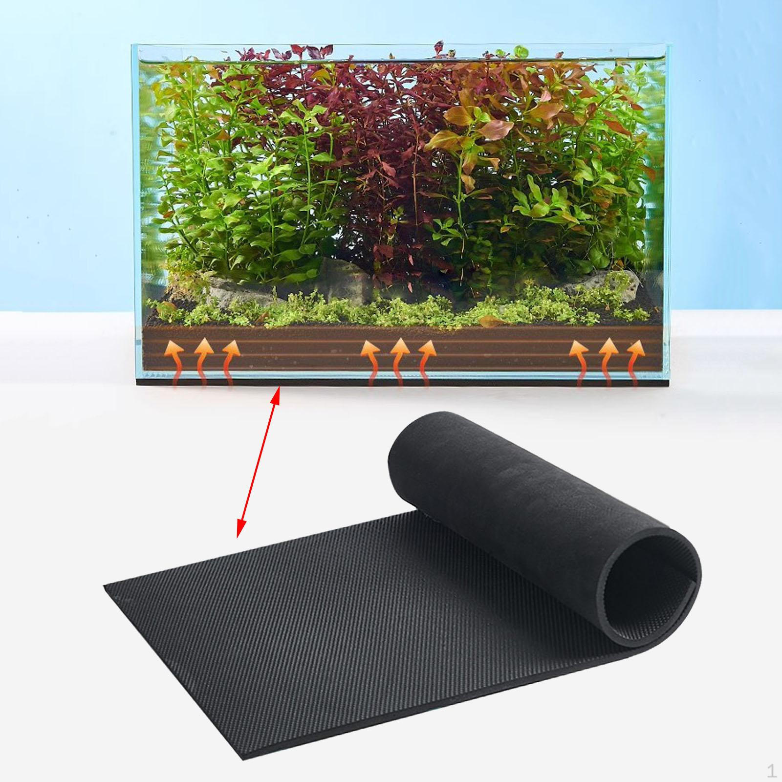 

Aquarium Self Leveling Mat Tank EVA Stability Accessories Non Slip Bottom Pad Cushion XL