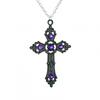 Popular Large Gothic Cross Necklace, Unisex Jewelry