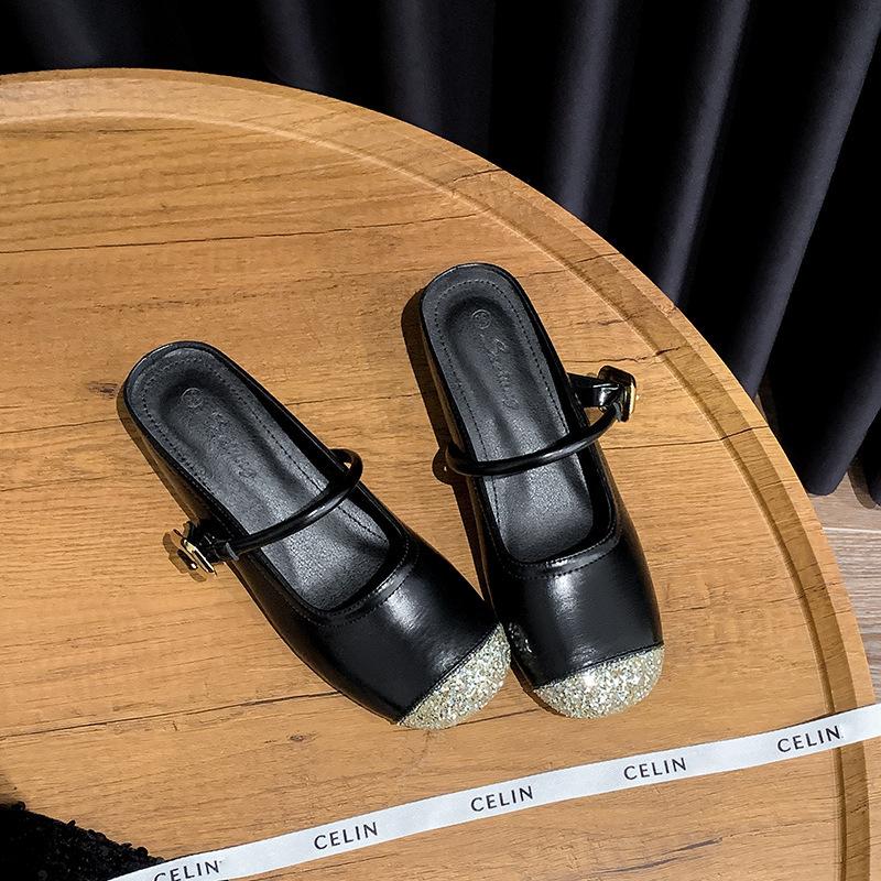 

Маленький человек увеличение внутренней высоты 4 см одинарная обувь сращивание круглая голова мягкая подошва плоская подошва балетки слово с туфли Мэри Джейн женщины 40