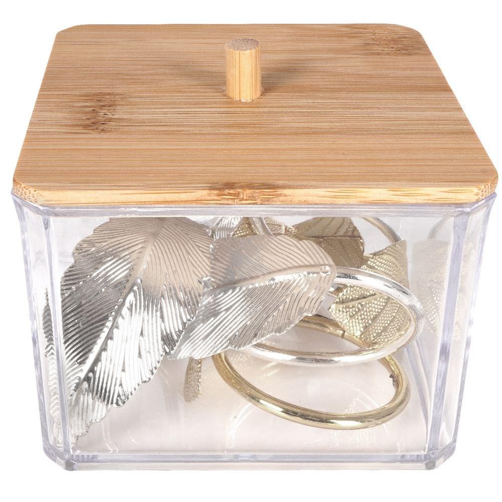 Badezimmer-Behälter-Organizer für Ohrhörer Kosmetik Hygienisch