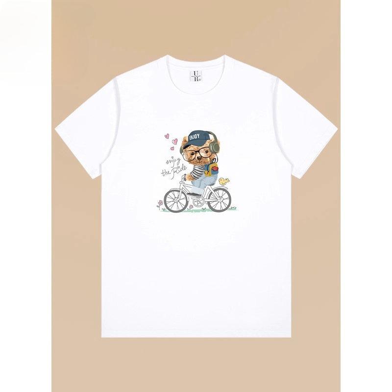 2026 Summer New Fashion Trend Luxury Designer Print TShirt Pure Cotton High Quality Casual Sports Unisex For Unisex And Women