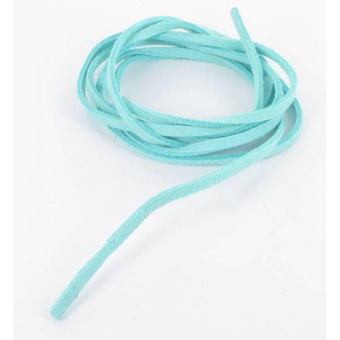 Turquoise Suede Cord 1m