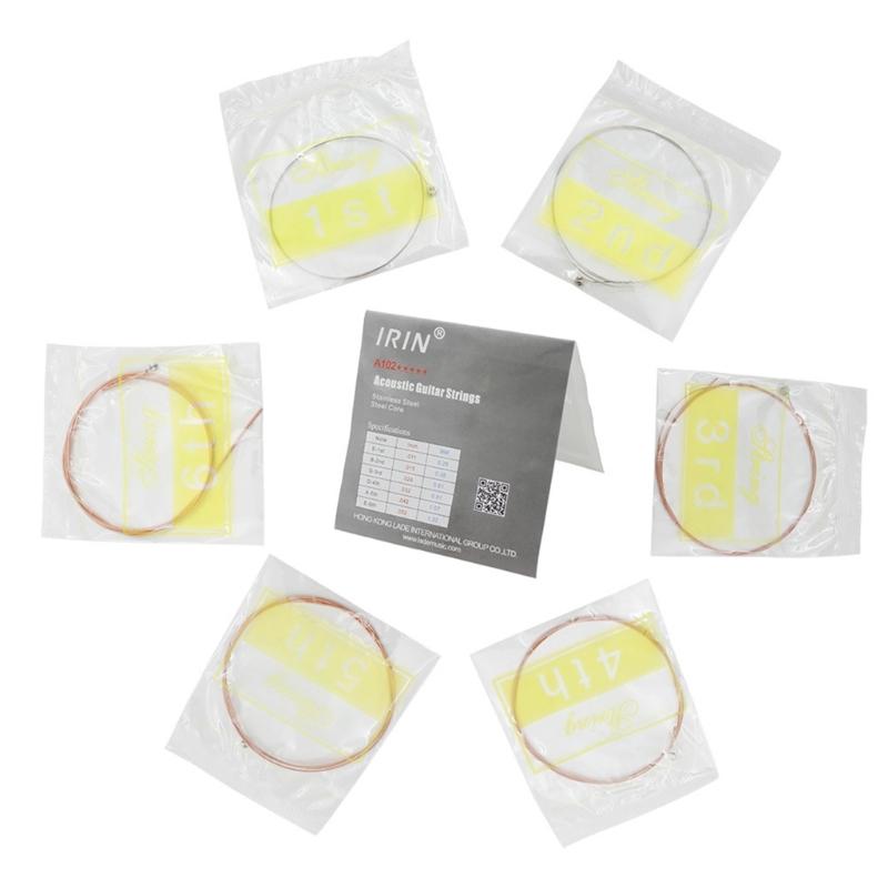 6 Pcs Acoustic Guitar Strings for 6 String Classical Guitars Accessories