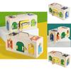 Wooden Toddler Unlock Educational Toy With Montessori Keys For Early Learning
