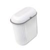 Hanging Trash Can with Lid Stylish Space Saving Garbage Container Waste Basket Bin Kitchen Compost Bin for Cupboard Counter Top