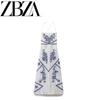 Jnleaog Autumn New Women's Clothing Fashion French Style Design Easiest for Match Casual Embroidered Strap Dress