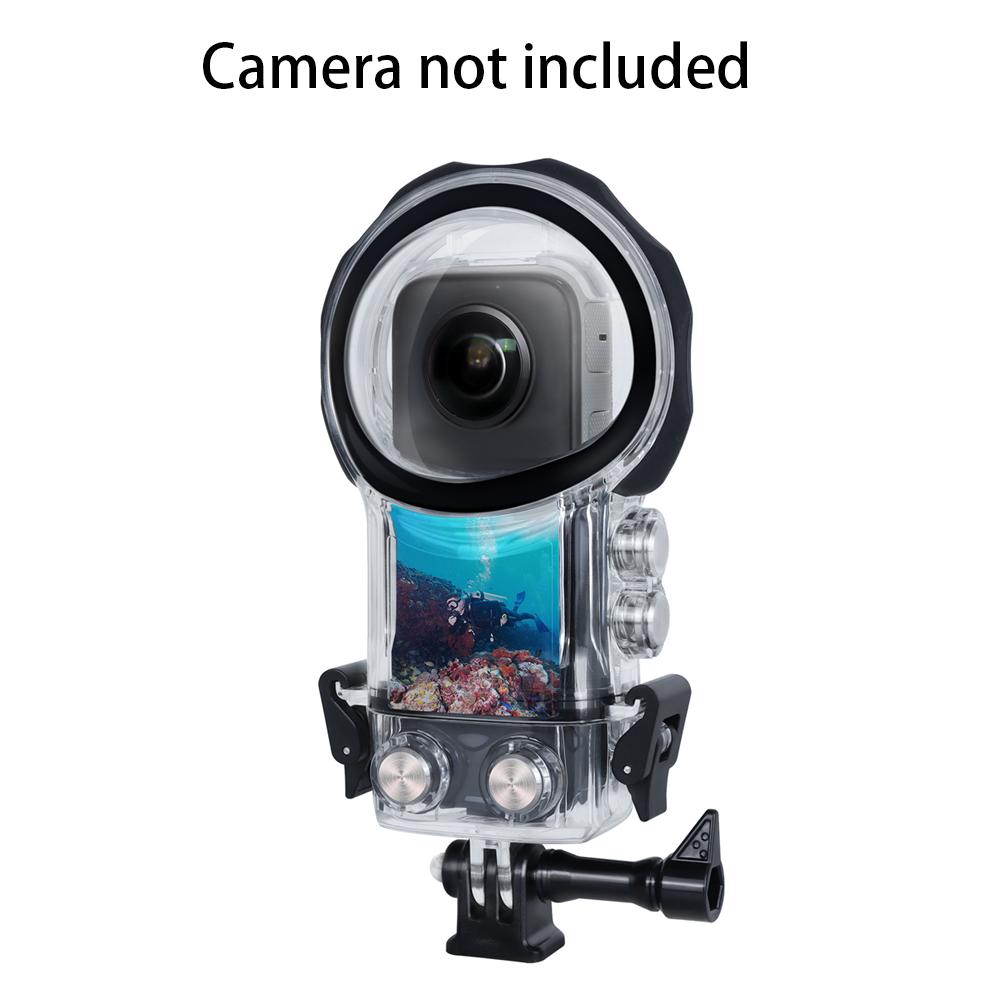 Dive Case for Insta360 One X3 Waterproof Housing Cover for Insta360 One X3 Invisible Diving Case Underwater 40M Dive Shell