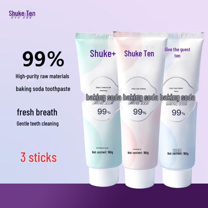 Shuke Deep Clean Toothpaste Multi-Flavor Pack