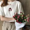 New Korean Style Korean Style Versatile Loose Short-sleeved T-shirt for Women Ins Trendy Internet Celebrity Student Top