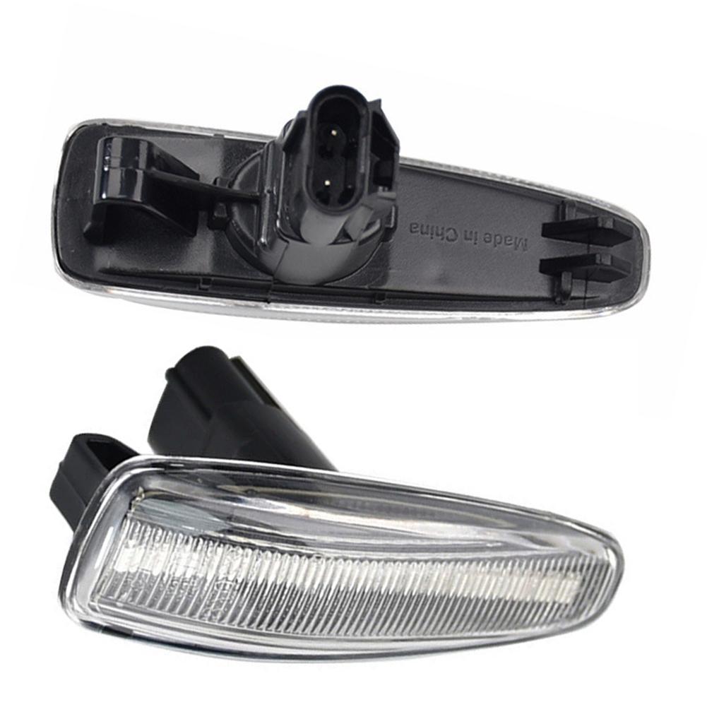 2Pcs Car LED Side Marker Light Fender Dynamic Turn Signal Lamp For Mitsubishi Lancer Evolution Evo X Outlander Sport RVR ASX Mirage 2014+