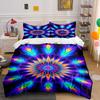Colorful Floral Mandala Design. Bedding Sets Duvet Cover Sets Duvet Covers Pillowcases(1 * Duvet Cover 2 * Pillowcases, Without Duvet Insert)