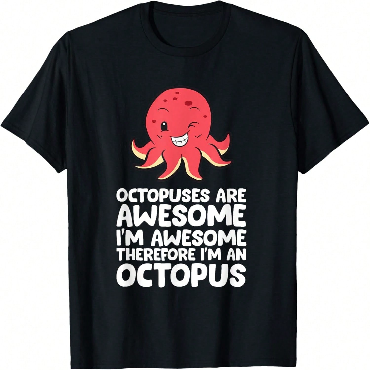 Octopus Cephalopod Mollusk Easily Distracted By Octopuses T-Shirt S разноцветный