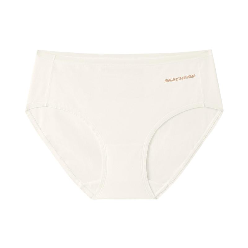 Skechers Fashionable Comfortable Trendy Simple Triangle Underwear Women underwear Star-White L225W243-025G S