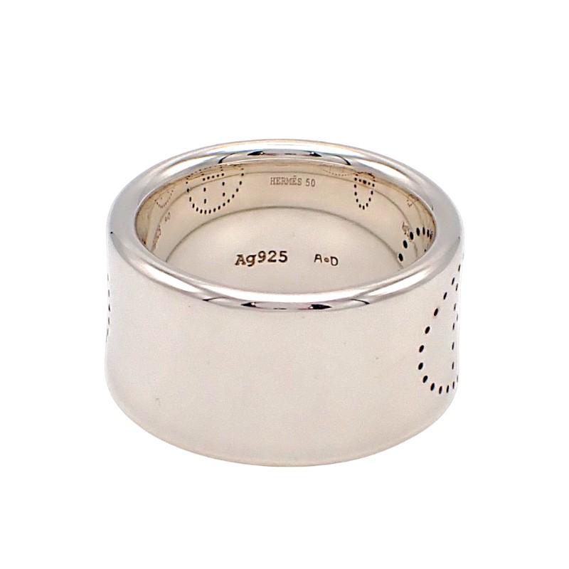 HERMES  H104275B #10(JP Size) 50  Ring Silver925 Women