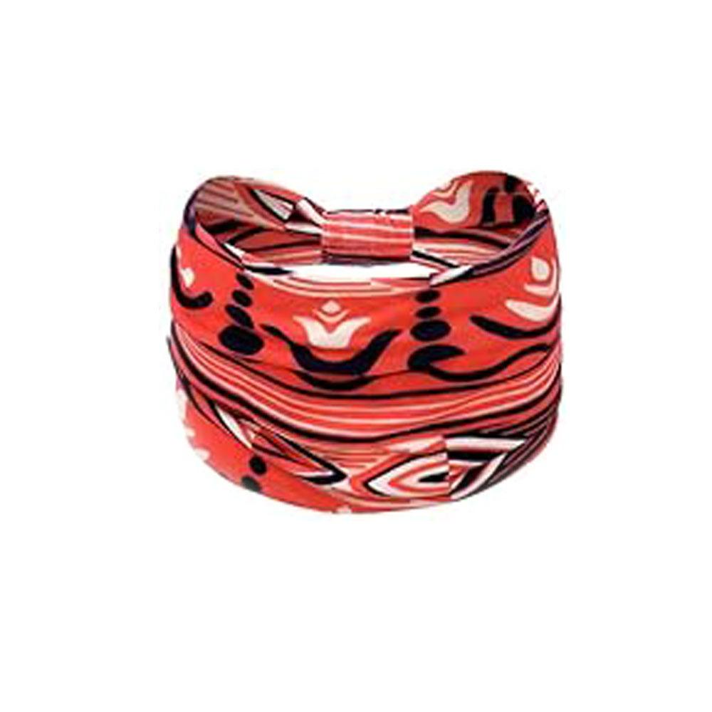Hairband Bohemian Print Yoga Sports Headband Antiperspirant Sweat-Absorbent Elastic Cotton Headband Knotted Headband