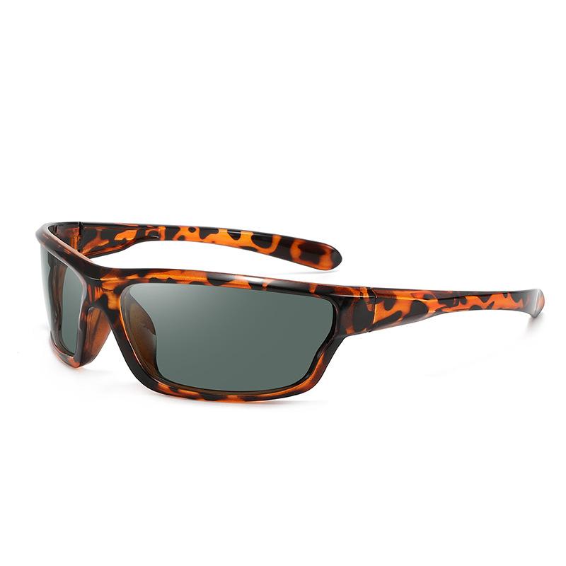 Mens Sport Cycling Polarized Sunglasses Womens Square Frame Outdoor Advanced Shades Glasses UV Protection For Driving Fishing