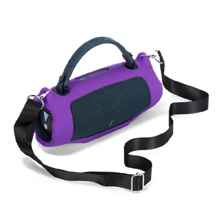 Thickened Silicone Skin Case for Charge 6 Speaker Shell Shoulder Bag Design for Maximums Durability and Portability