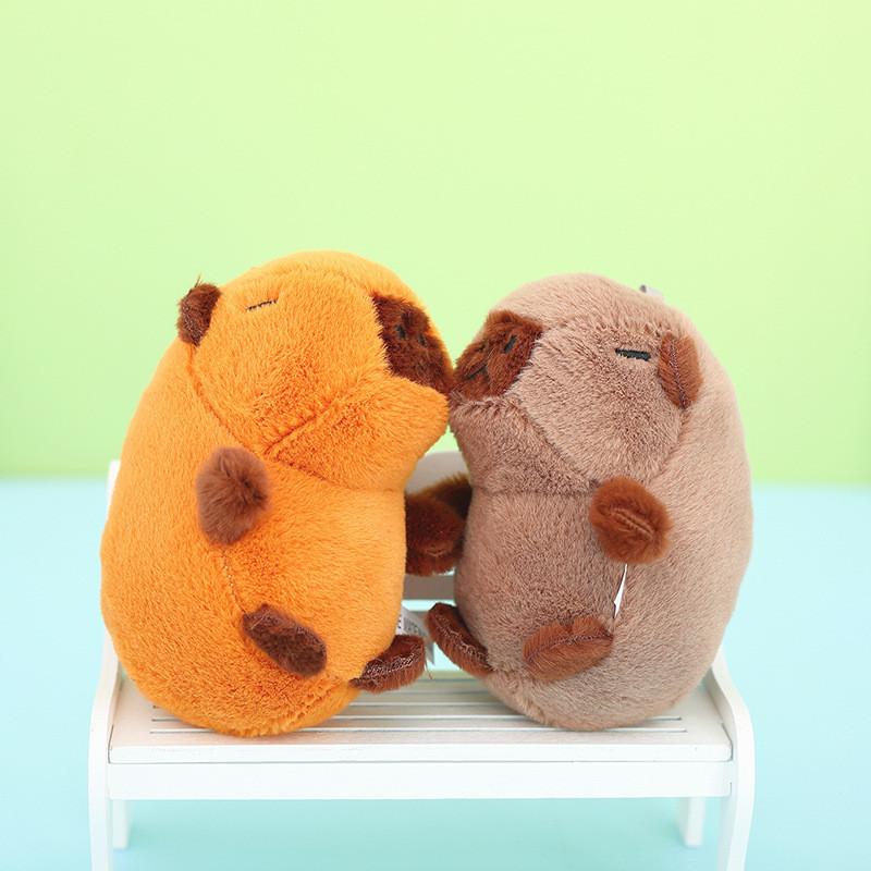 Cute Capybara Stuffed Animal Keychain Delightful And Quirky Plush Toy