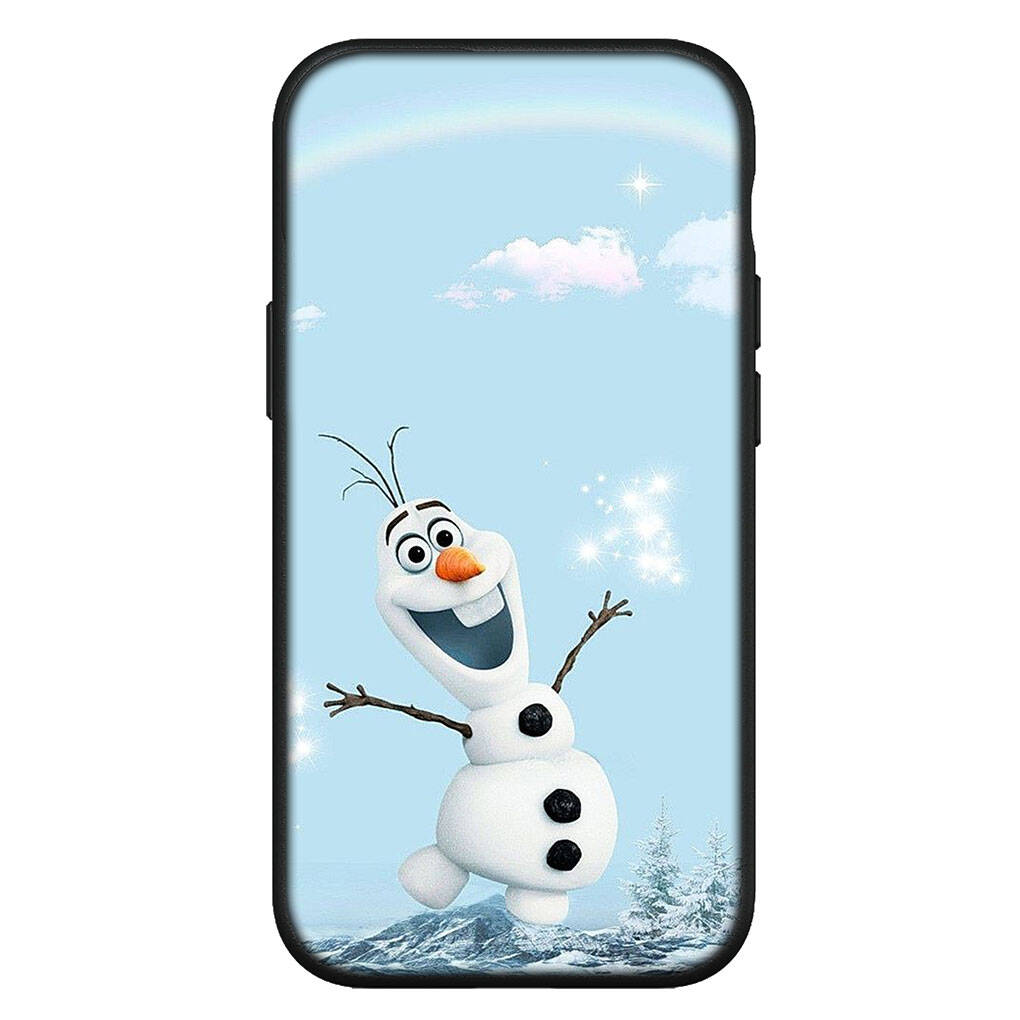 for Samsung Galaxy S25 S24 S23 S22 Ultra FE Plus A17 A37 A57 A56 A55 A06 A16 A15 A36 A26 A35 A05 A25 A54 A34 Phone Case Comics Elsa Anna Olaf Cover