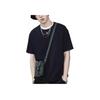 Li-Ning Loose Fit Round Neck Short Sleeve T-Shirt Men Tops Black AHSQ229-4