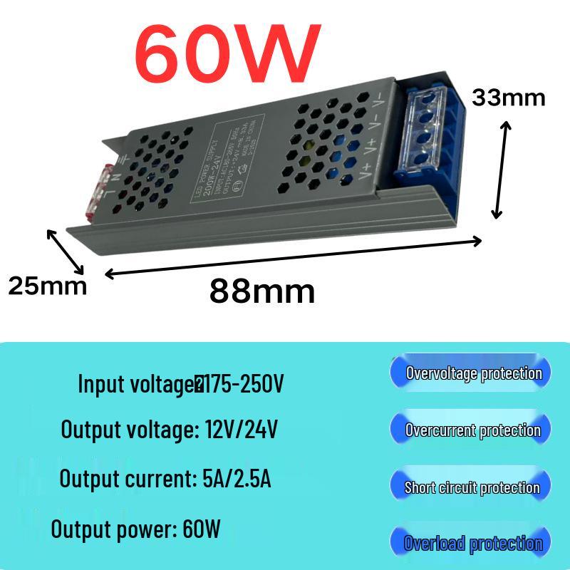 Smart LED Cabinet Light with DuPont Interface and Infrared Touch Sensor Switch