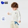 Minibala Boys' Soft Cotton-Blend Long-Sleeve Polo Shirt