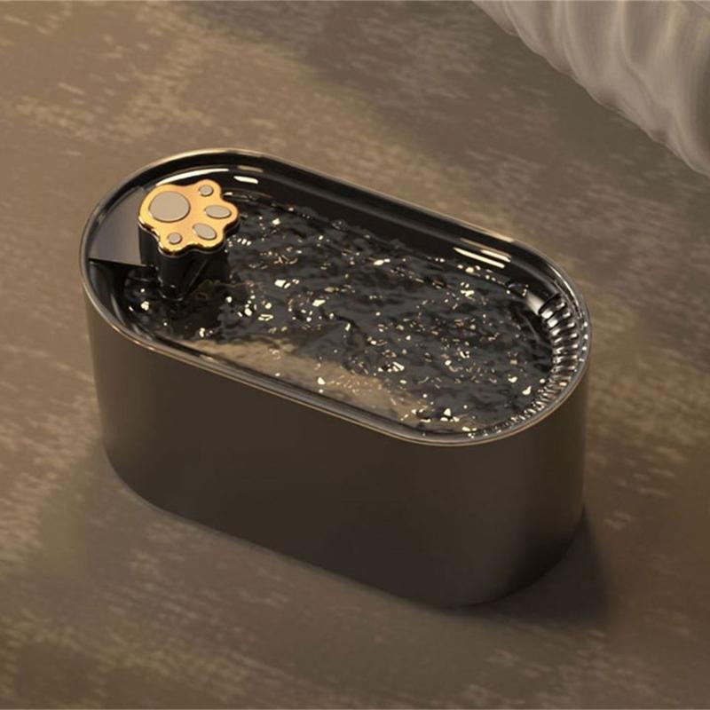 Katzenbrunnen Hunde Wasserspender 101oz Wasserkapazität Superleise Automatischer Trinkwassernapf Mehrschichtig gefiltert