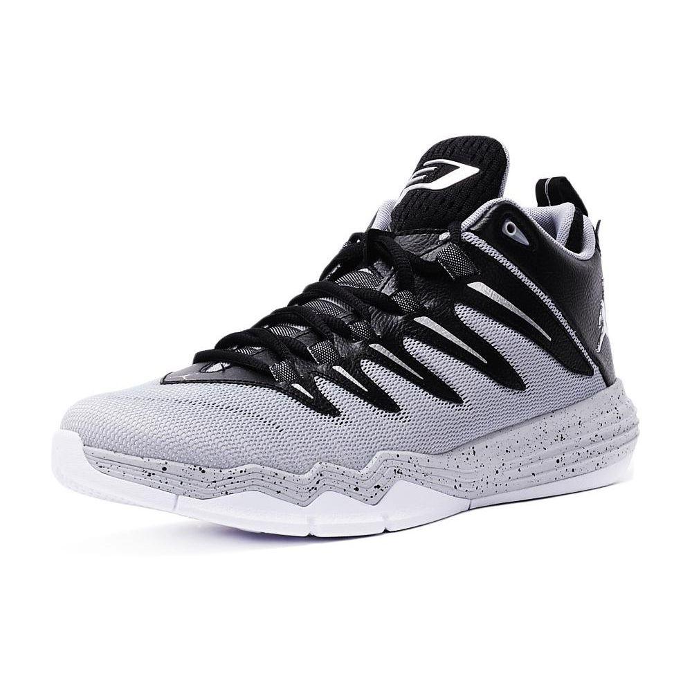 Air Jordan CP3.IX X Black Wolf Grey Men Sneakers Metallic-Silver Pure-Platinum 829217-003