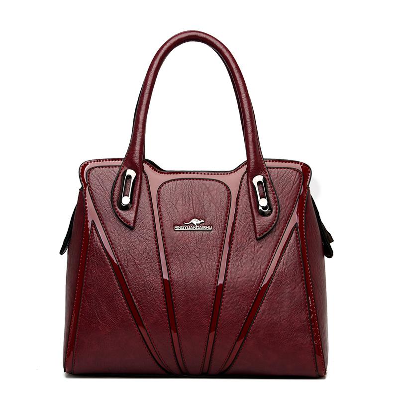 Çanta Moda Omuz Crossbody Çanta Kadın Çantası 2023 Trend Siyah Kırmızı Mavi Kahverengi Kadın Çantası