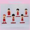 Exquisite 7cm Pvc Slam Dunk Q Edition National Competition Movie Gk Figure Set Handicraft